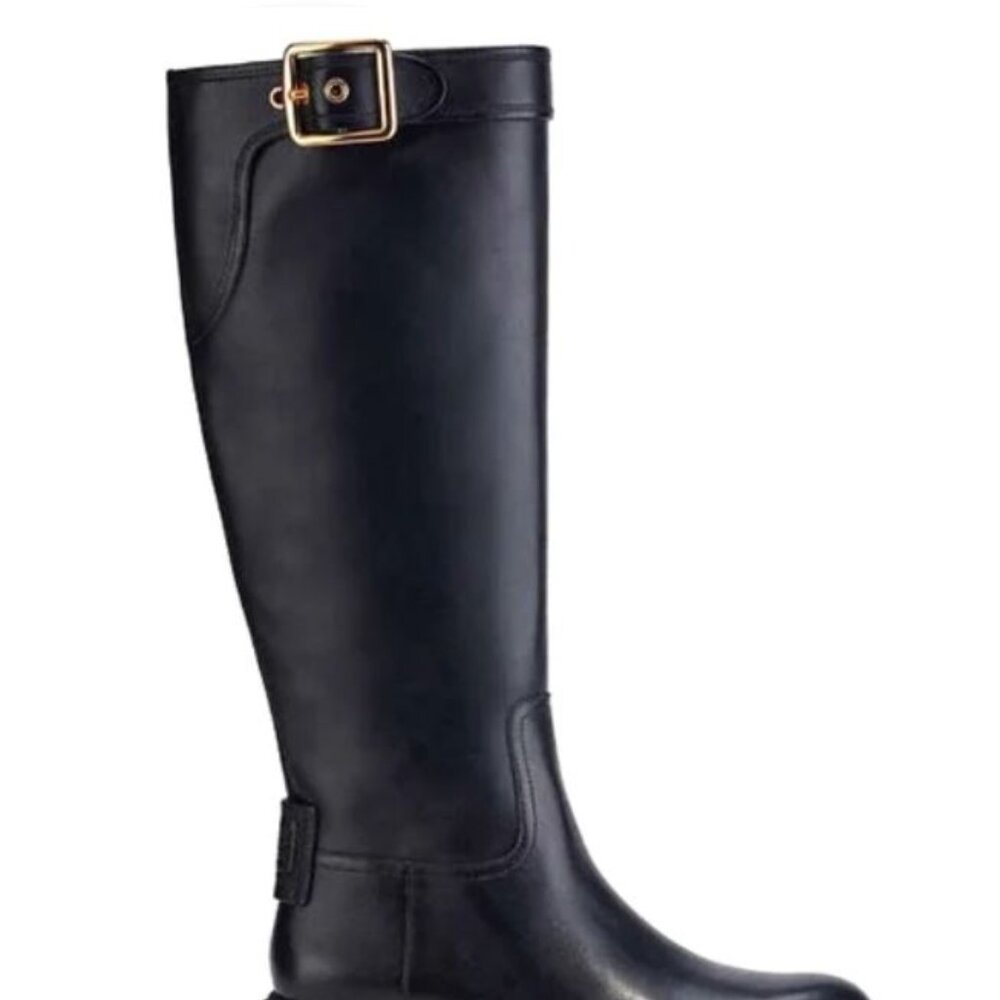 NIB  GORGEOUS!!  COACH Women's Lilli Buckle Boots - Picture 7 of 11
